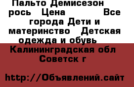 Пальто Демисезон 104 рось › Цена ­ 1 300 - Все города Дети и материнство » Детская одежда и обувь   . Калининградская обл.,Советск г.